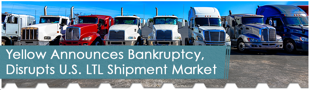 Yellow's Unexpected Bankruptcy Creates Ripples in U.S. LTL Shipment Industry 1 Horizontal Yellow Announces - The Chemical Company