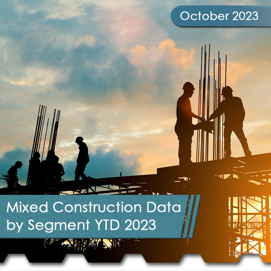 Mixed Construction Data by Segment YTD 2023 5 Mixed Construction Square - The Chemical Company