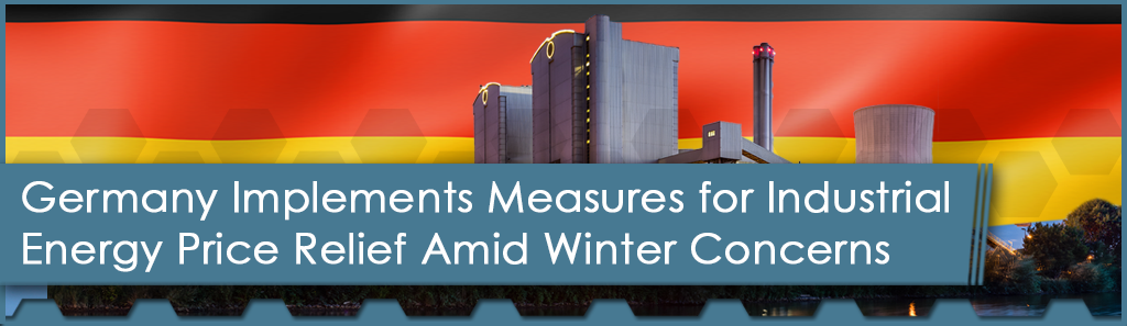 Germany Implements Measures for Industrial Energy Price Relief Amid Winter Concerns 1 Germany Horizontal - The Chemical Company